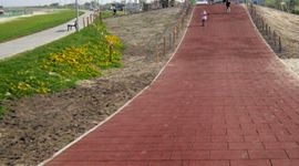 Плитка для беговых дорожек